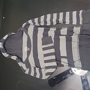 Hooded long sleeve sweater